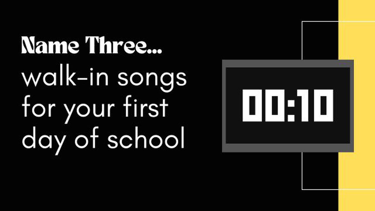 Name Three Back To School Edition image number null